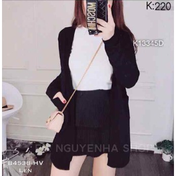 Áo khoác Cardigan nữ - MIN Boutiques - Ảnh thật - Nhiều màu