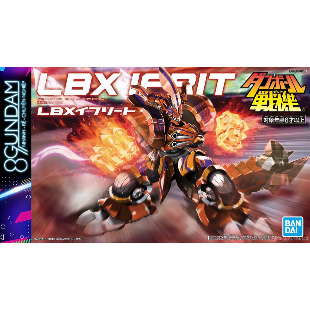 Mô Hình Lắp Ráp LBX 016 Ifrit