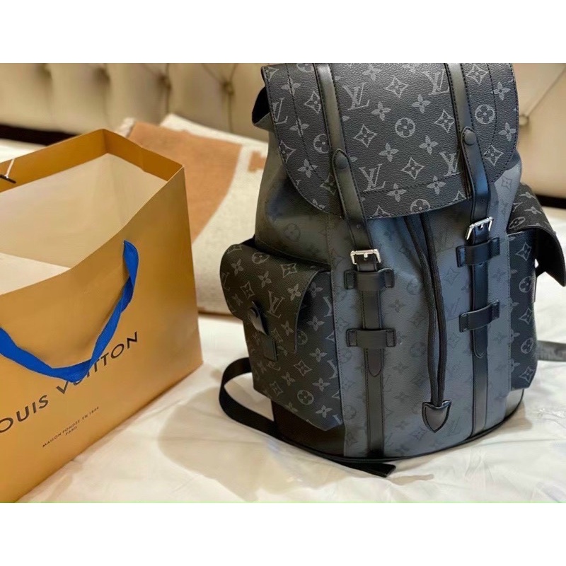 Balo Lv hoạ tiết các màu size 33x46 da thật-phukien.changshouse