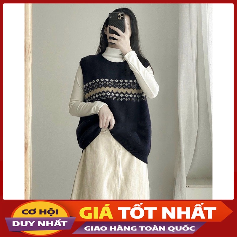 Áo Gile Len Thổ Cẩm Dày Dặn Đủ Size M2001-Violet