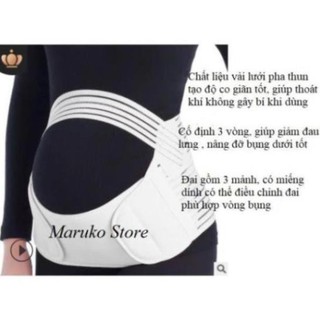 Đai nâng đỡ bụng cho bà bầu ( sz L vòng bụng 80 -100 cm ; sz XL vòng bụng 88 -128 cm, sz XXL vòng bụng 100 -130 cm )