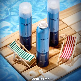 XỊT CHỐNG NẮNG WELLDERMA GPLUS COOLING SUN SPRAY SPF 50 PA+++