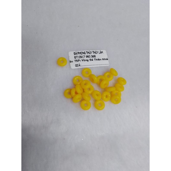 Bịch 100 khoen nhựa chặn hạt 2li 3li đủ màu