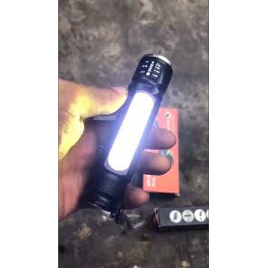 Đèn pin nhật bản -Đèn pin mini đa năng bóng Q5L siêu sáng có đèn trên thân - Chế độ sạc USB Zoom LED - cầm tay ,gắn xe