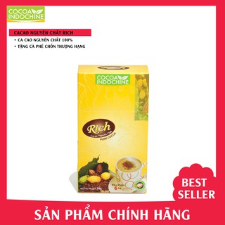 Bột Ca Cao hoà tan nguyên chất Rich CoCoa Indochine (Hộp 50g)