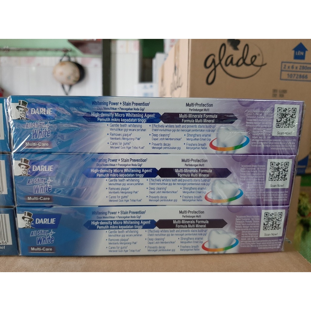 Kem Đánh Răng Trắng Sáng DARLIE 140g