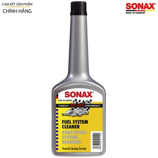 Dung môi làm sạch động cơ xăng Sonax Fuel System Cleaner 250ml