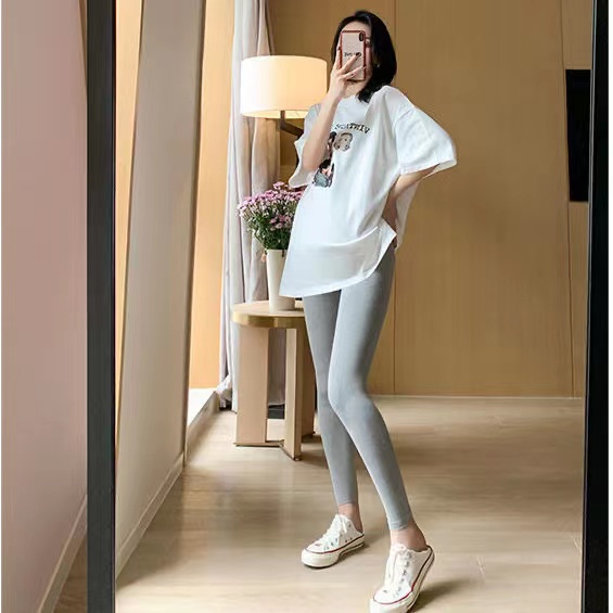 MomKids High Quality Quần Legging Thời Trang Cho Mẹ Bầu