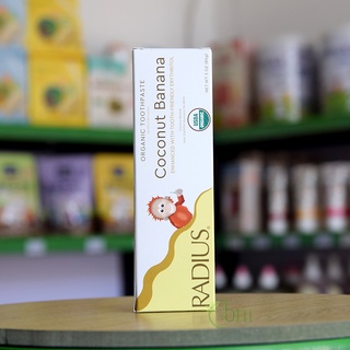 Kem đánh răng hữu cơ nhiều vị Radius 85gr