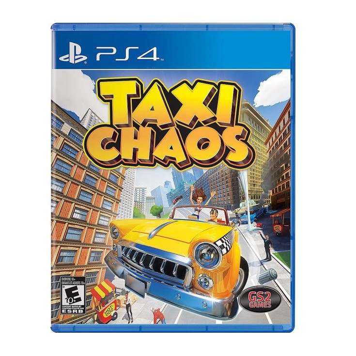 Đĩa Game Ps4 Taxi Chaos