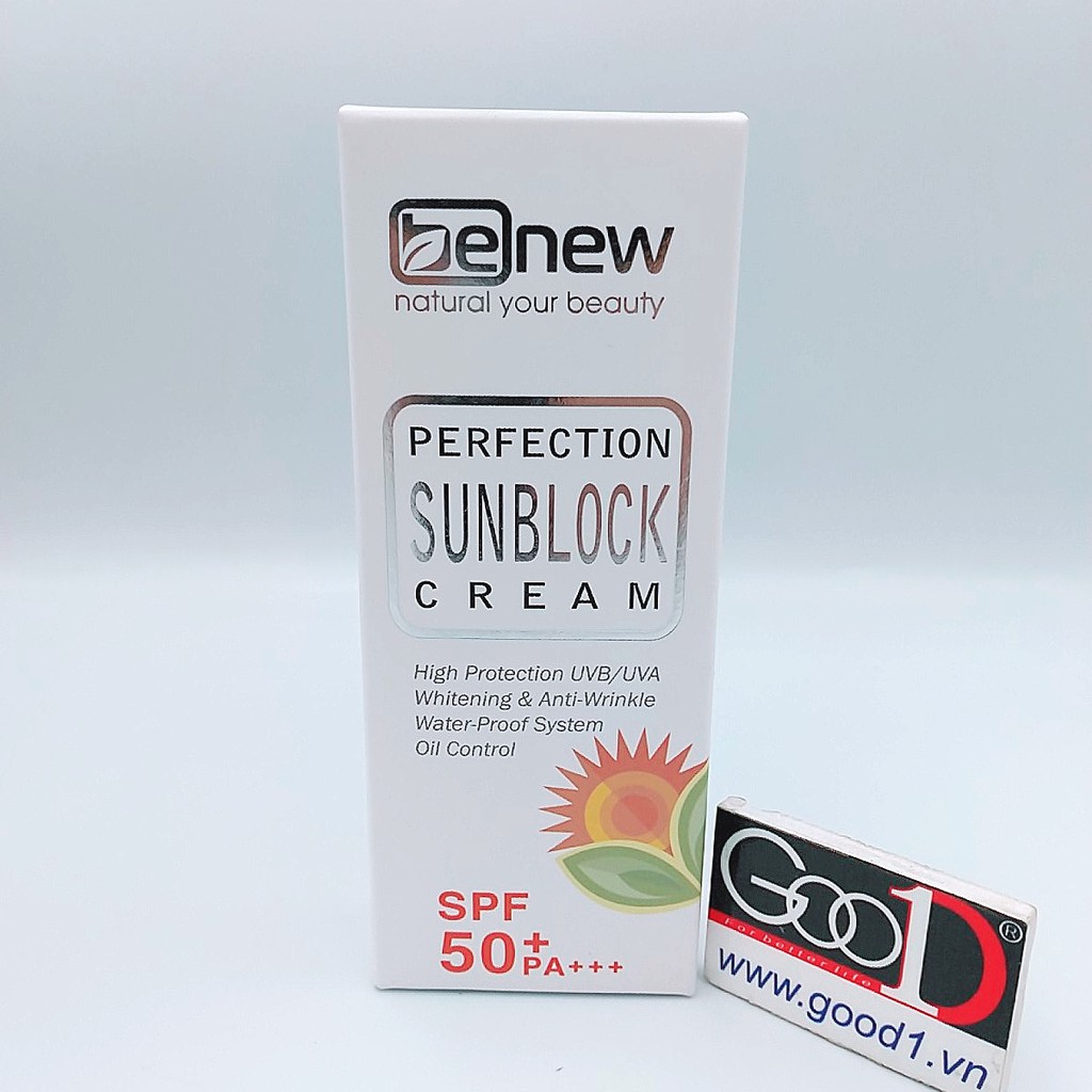 Kem Chống Nắng Benew Perfection Sunblock Cream