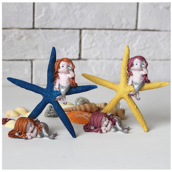 Phụ kiện trang trí để bàn sao biển tiên cá