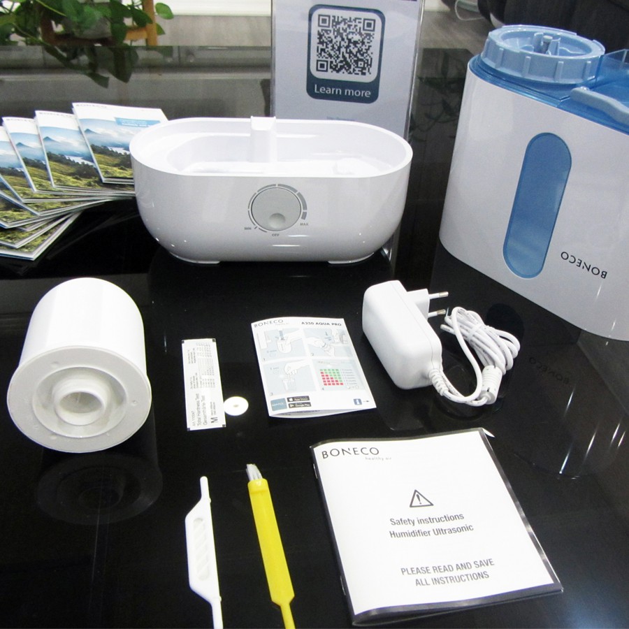 Máy Phun Sương Tạo Độ Ẩm Thụy Sỹ BONECO U200 Sương NaNo Tinh Khiết, Khuếch Tán Xông Tinh Dầu Thơm- Bảo Hành 24 Tháng