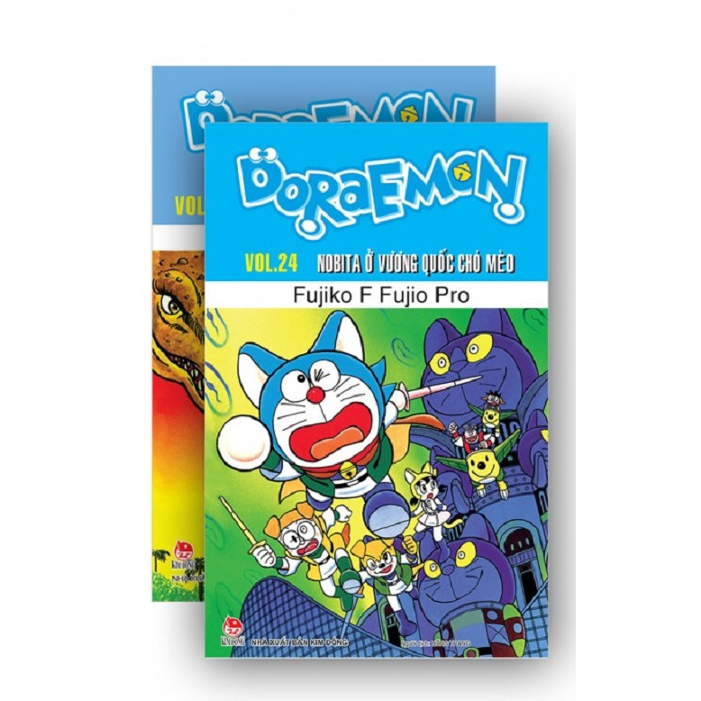 [Mã LIFEXANH24 giảm 10% đơn 99K] Combo truyện tranh Doraemon - Truyện Dài (Trọn Bộ 24 Cuốn)
