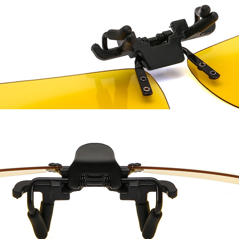 Kính Mát Phân Cực Kẹp Có Thể Thay Đổi Màu Sắc Theo Ngày Và Đêm