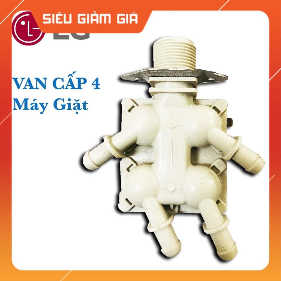 Van cấp nước 4 12v máy giặt LG chính hãng hàng thao máy - Van cấp nước máy giặt LG - Giá tốt nhất