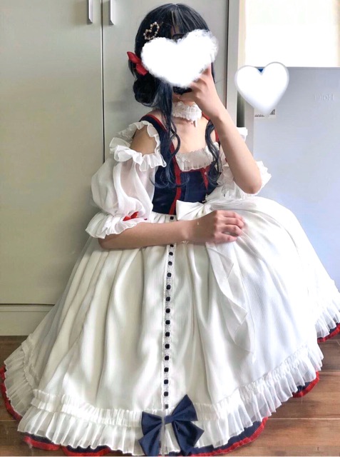 Fullset đầm LOLITA OP Bạch Tuyết Disney Sincerity chính hãng