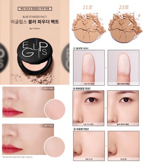 Phấn phủ EGLIPS Blur Powder Pact