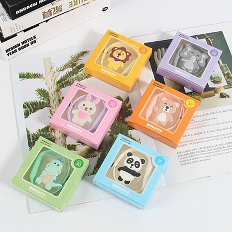 Vòng Tay Đuổi Muỗi GIADUNGBANBUONTANTHANH Đồng Hồ Tình Dầu Đuổi Muỗi Phát Sáng Hoạt Hình Dễ Thương