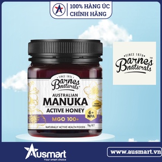 Mật ong Manka Úc MGO 100+ Barnes Naturals Australian Manuka Honey 1kg MGO 100+