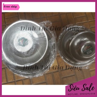 Rổ inox siêu bền, siêu đẹp nhiều size