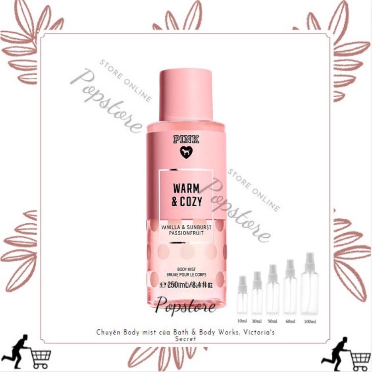 Xịt Dưỡng Thể Body Mist 𝗩𝗜𝗖𝗧𝗢𝗥𝗜𝗔'𝗦 𝗦𝗘𝗖𝗥𝗘𝗧 "PINK"