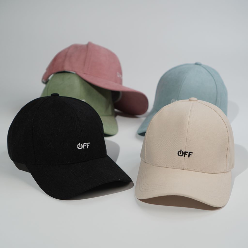 Mũ lưỡi trai ZENSTORE Nón kết thêu hình chữ OFF chất nỉ nhung cao cấp form unisex nam nữ N41