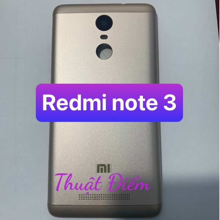 bộ vỏ xiaomi Redmi note 3 / note 3 pro - gồm lưng , sườn , phím , kính camera