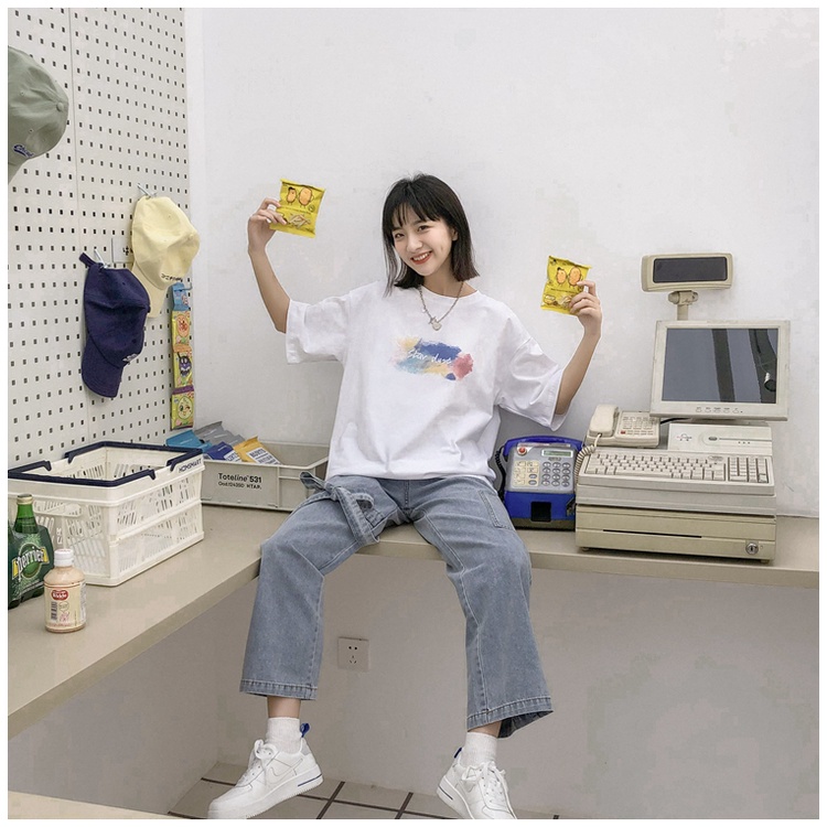 Áo thun nam nữ form rộng tay lỡ thời trang 4YOUNG ATTL06 | BigBuy360 - bigbuy360.vn