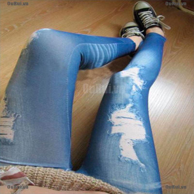 Quần jeans Rách Thời Trang Cá Tính Cho Nữ
