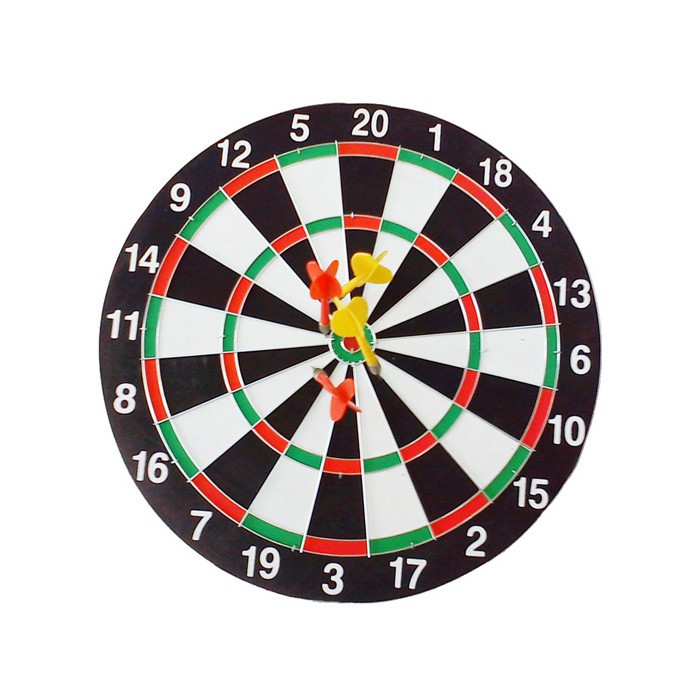 Bảng Phóng Phi Tiêu 17 Inch Mũi Chân Kim Đường Kính 40 Cm