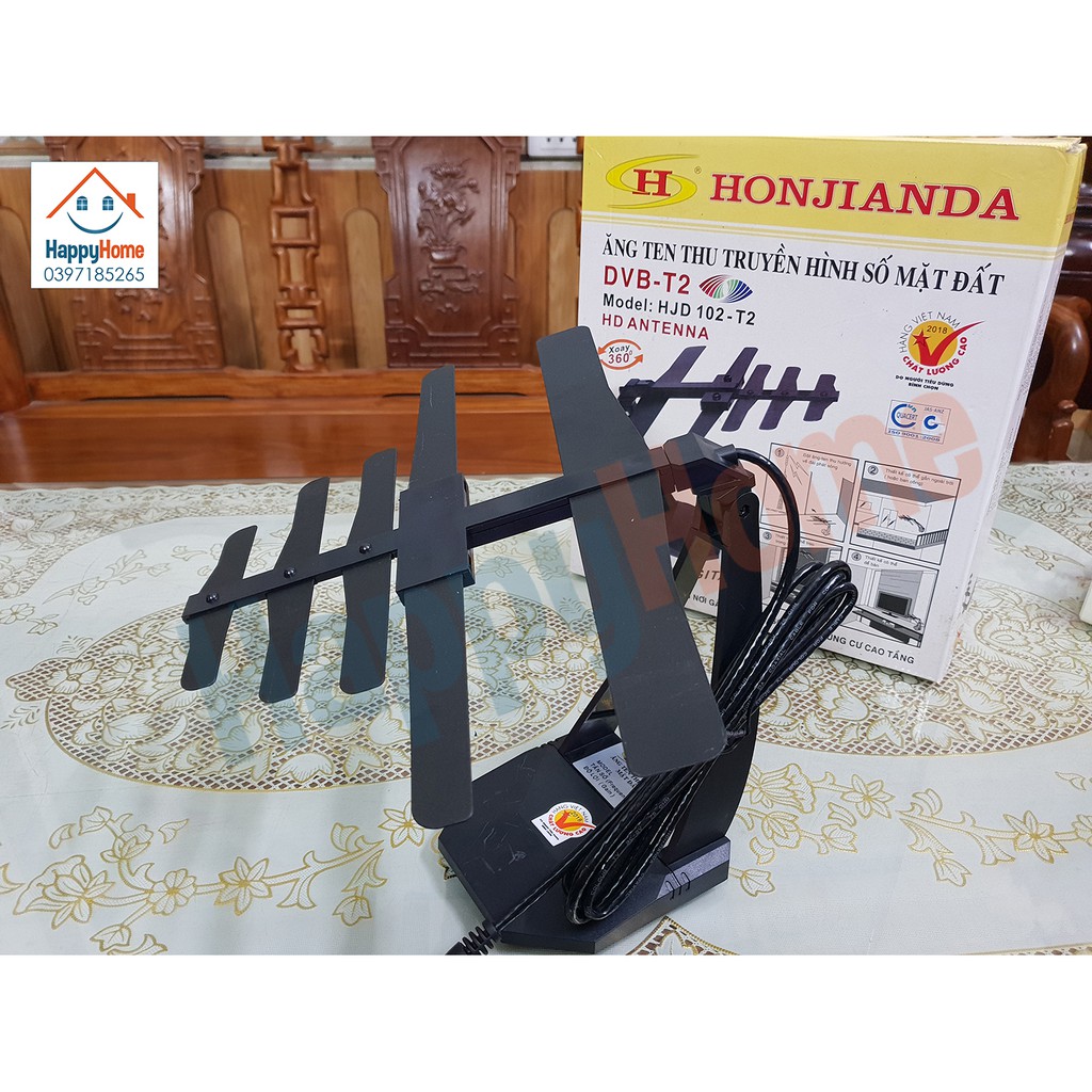 ANTEN Thông Minh 360 Kỹ Thuật Số DVB T2 Model HJD 102 T2