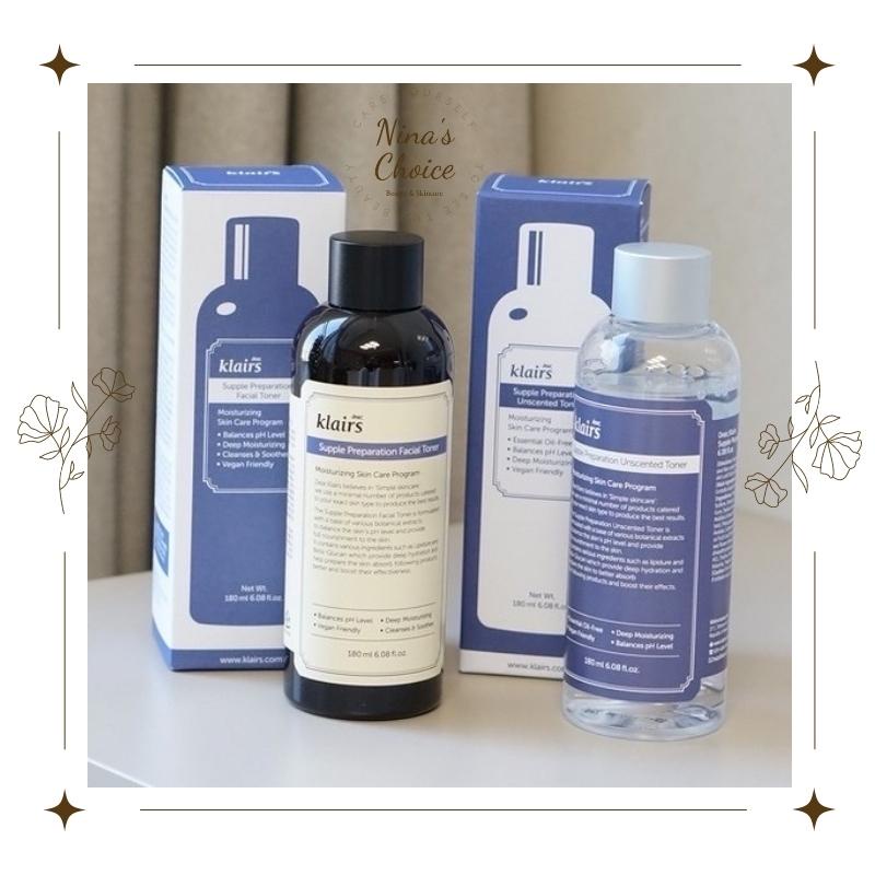 Toner Klairs Không Mùi 180ml - lành tính, giúp cân bằng da, cấp ẩm -Supple Preparation Unscented Toner [Có Giao Hỏa Tốc] | BigBuy360 - bigbuy360.vn