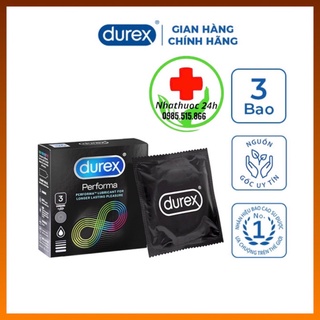 BAO CAO SU DUREX Performa 3 bao ( che tên sp)