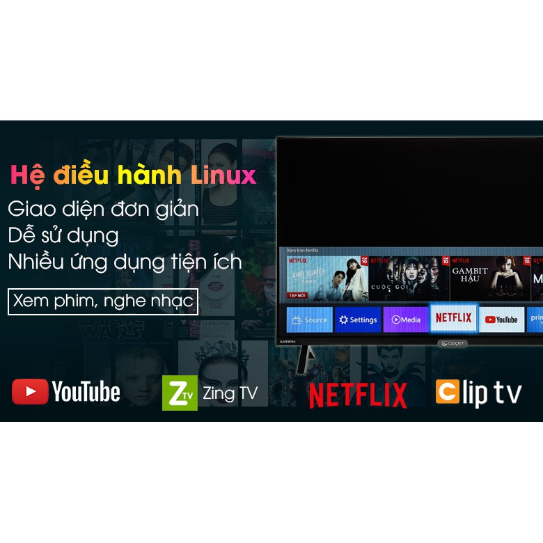 Smart Tivi Casper 32 inch 32HX6200 (Miễn phí giao tại HCM-ngoài tỉnh liên hệ shop)
