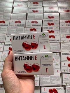 Vitamin E vỉ Nga