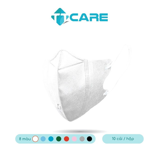 Khẩu trang trẻ em 5D TT Care  kháng khuẩn, ngăn ngừa bụi hiệu quả