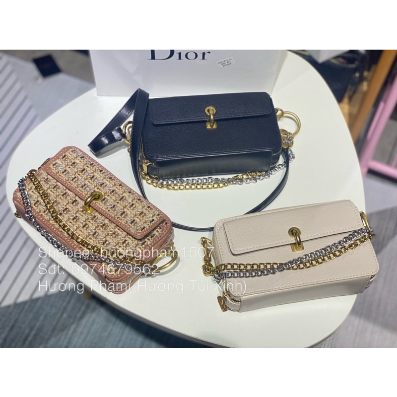 TÚI CỐP C 2 KHOÁ 2 DÂY ĐEO KHÔNG HỘP SIZE 20