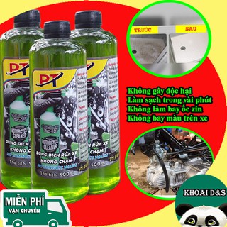 Nước rửa xe không chạm PT - Dung dịch tẩy rửa đầu bò - Tẩy lốc máy ,Tẩy rửa xe , Tẩy rửa gầm ô tô, Làm sạch chớp nhoáng