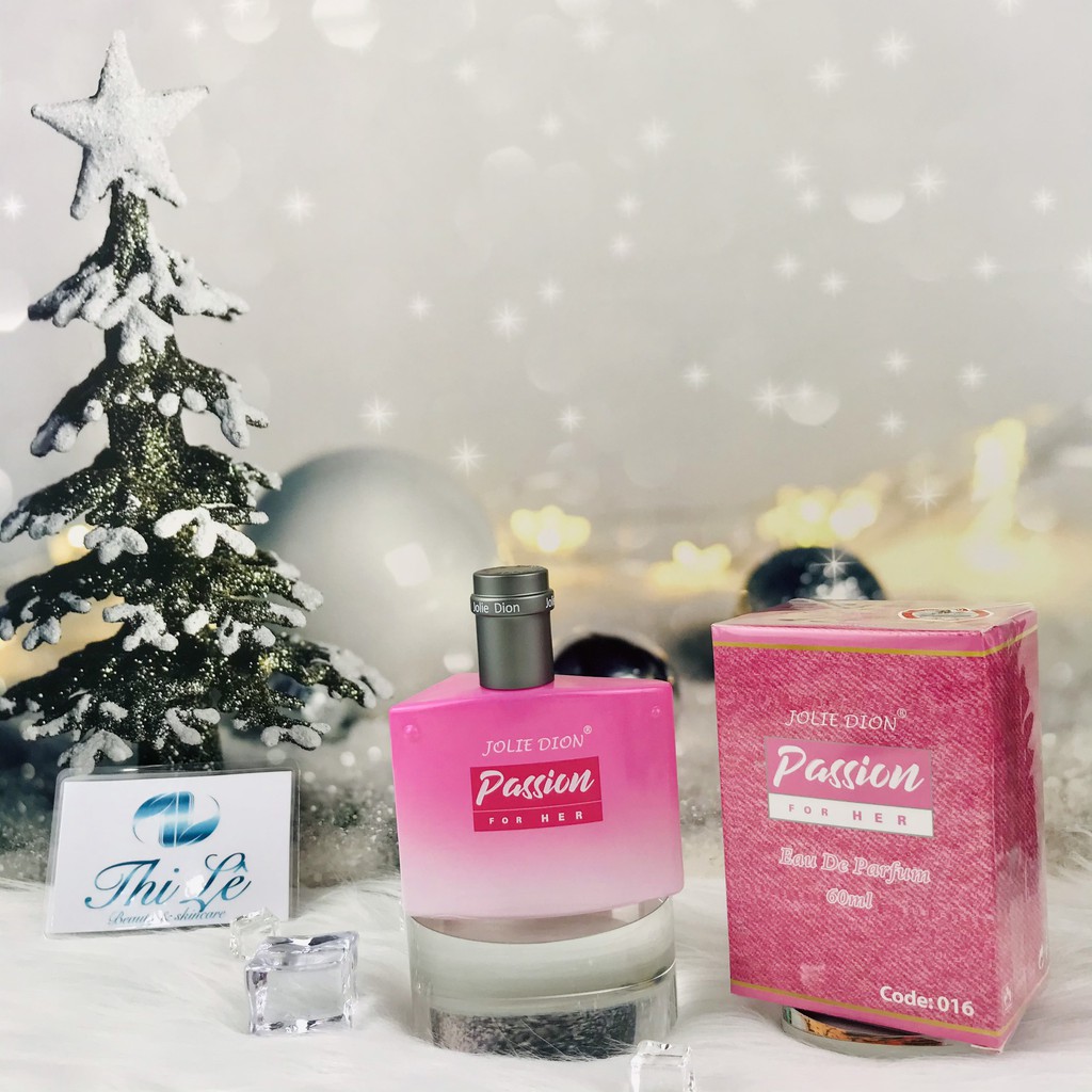 Nước hoa nữ chính hãng thơm lâu hương ngọt ngào - Singapore Passion - Jolie Dion 60ml