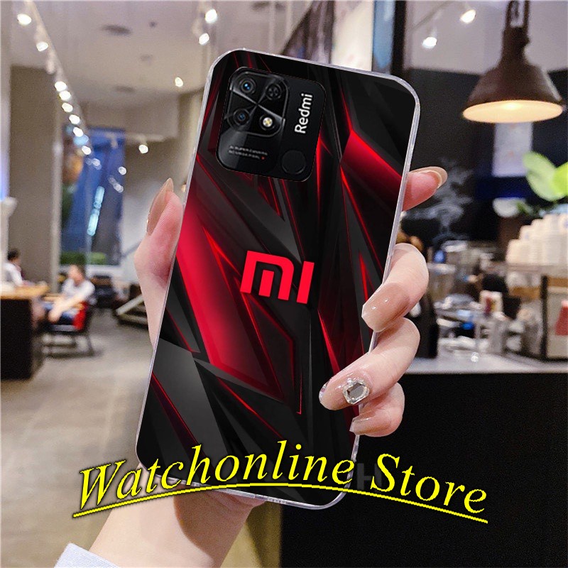 Ốp lưng dẻo Xiaomi Redmi 10C Redmi 10 họa tiết Logo mi