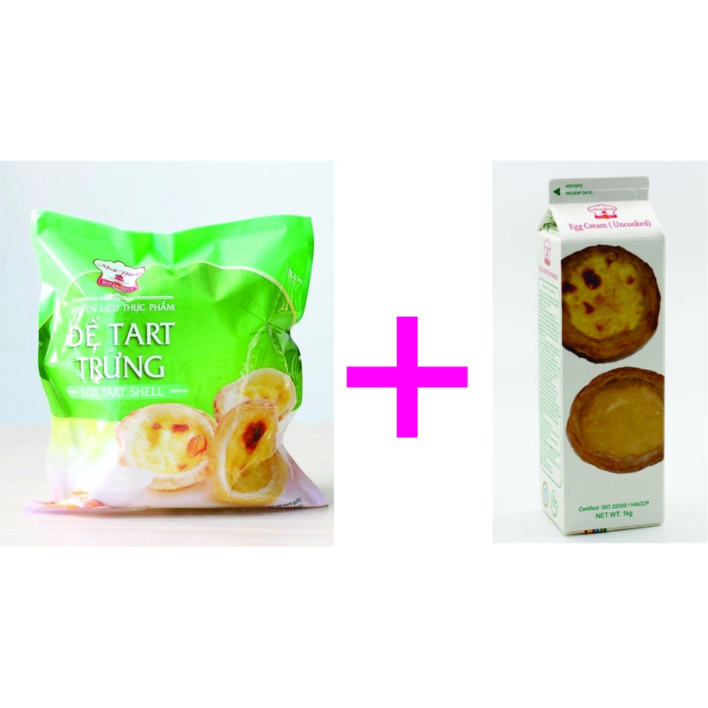 [Combo] ĐẾ TART + KEM TRỨNG [VN] NHẤT HƯƠNG (nw5)