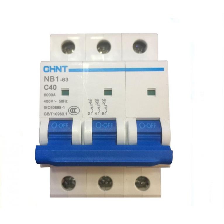 Aptomat 3P 4P /380V 100A 40A CB 3 pha C40 C32 C63  MCB attomat 380V