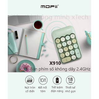 Bàn phím số không dây Mofii X910