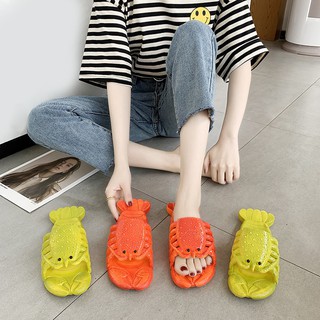 Dép Tôm Hùm Hoạt Hình Unisex