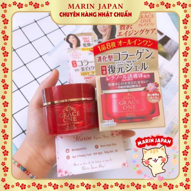 Ⓜ️Ⓜ️Kem dưỡng da Kose Grace One Perfect Gel Cream UV và EX dành cho các mẹ U50