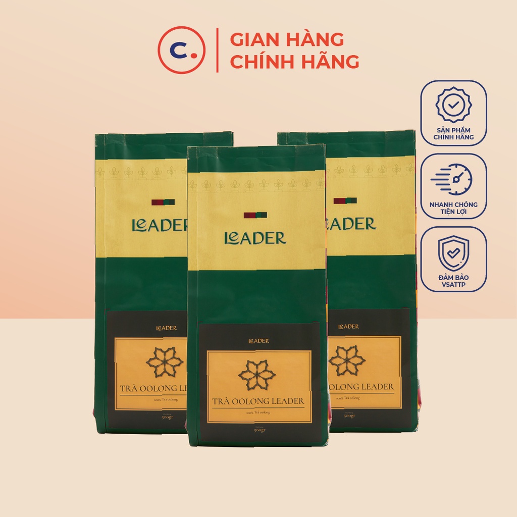 Trà Oolong Leader 500g - Trà pha chế cao cấp Việt Nam