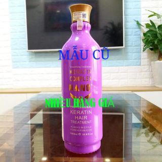 Hấp Keratin complex nano siêu phục hồi tóc hư tổn