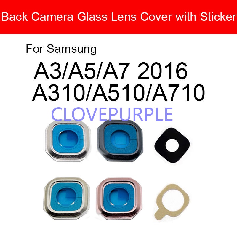 Miếng Dán Ống Kính Camera Sau Cho Samsung Galaxy A3 A5 A7 2016 A310 A510 A710