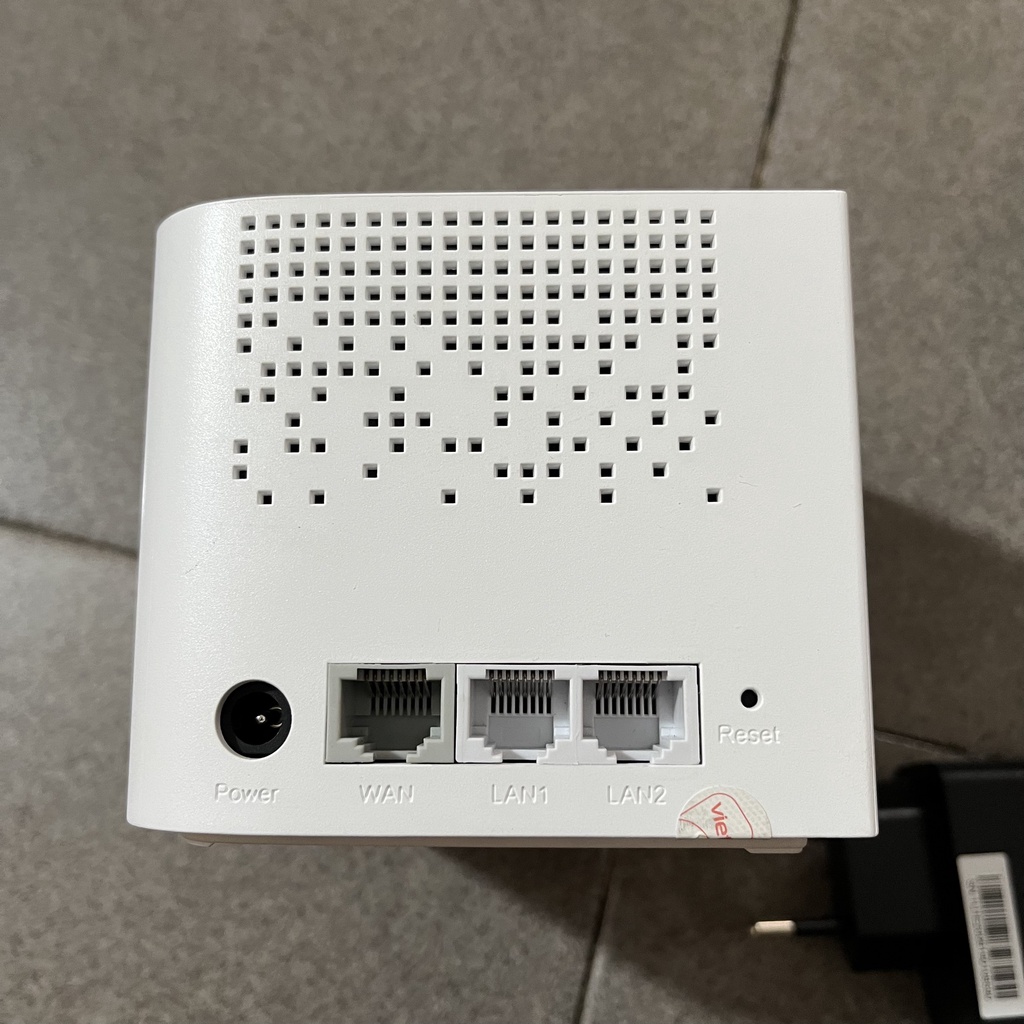 Router wifi Mesh Home viettel ZTE H196A dual-band AC1200 đẹp